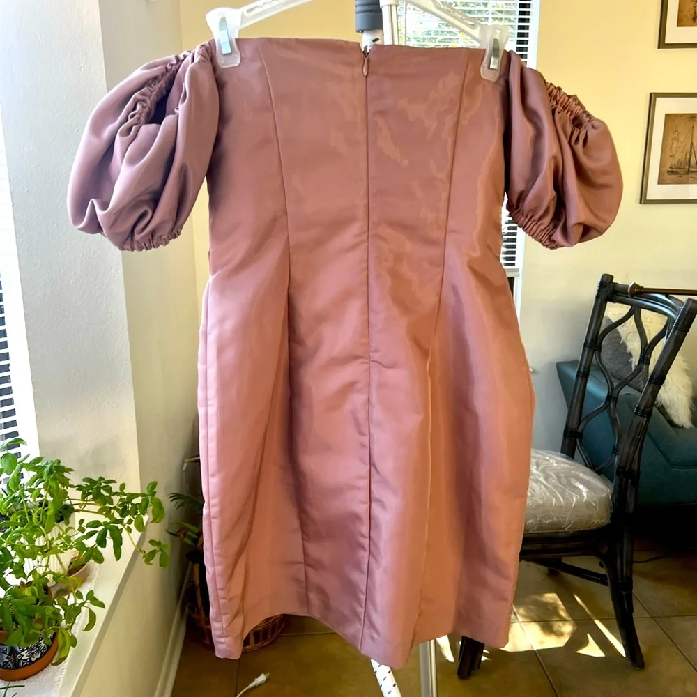 NBD Revolve Blush Off Shoulder Dress NWT - Picture 5 of 5